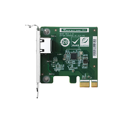 QNap Single Port 2.5gbe 4-speed Network Card (QXG2G1TI225)