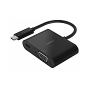 Belkin Adpt,usbc-vga,60w Pd,blk (AVC001BTBK)