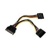 StarTech 6in Sata Power Y Splitter Cable Adapter (PYO2SATA)