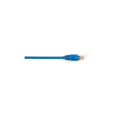 Black Box Cat5e 100-mhz Molded Snagless Stranded Ethernet Patch Cable Unshielded(utp),cm Pvc(rj45 M/m),blue,10-ft.(3.0-m),10-pack (EPC010BL10PAK)