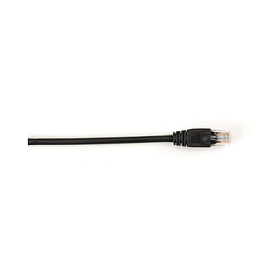 Black Box Cat6 250-mhz Molded Snagless Stranded Ethernet Patch Cable-unshielded(utp),cm Pvc(rj45 M/m),black,5-ft.(1.5-m),10-pack (6PC005BK10PAK)