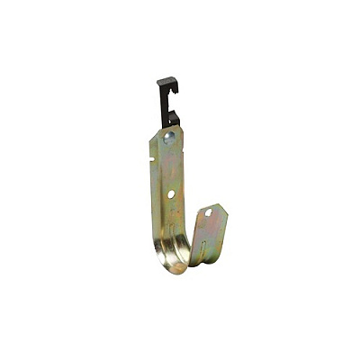 Black Box J-hook - 2"dia, Batwing, Galvanized Steel Construction, 100-pack (JHOOK32B100)