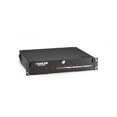 Black Box Rackmount Fiber Enclosure - 2u, 6-slot Adapter, Gsa, Taa (JPM418AR5)