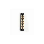 Black Box High-density Multimode Fiber Adapter Panel - Ceramic Sleeve, (6) St Duplex, Beige, Gsa, Taa (JPM460B)