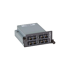Black Box Fast Ethernet (100-mbps) Extreme Temperature Switch Module - (4) 100-mbps Multimode Fiber, 850nm, 2km, Sc, Gsa, Taa (LE2710C)