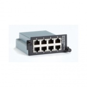 Black Box Gigabit Ethernet (1000-mbps) Hardened Temperature Switch Module - (8) 10/100/1000-mbps Copper Rj45, Gsa, Taa (LE2720C)