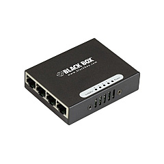 Black Box Gigabit Ethernet (1000-mbps) Switch - (4) 10/100/1000-mbps Copper Rj45, Gsa, Taa (LGB304A)