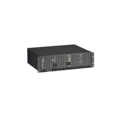 Black Box Managed Media Converter Chassis - 20-slot, Rackmount, Dual Ac Power, Gsa, Taa (LMC5207AR3)