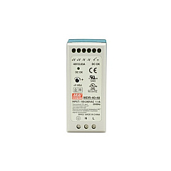 Black Box Din Rail Industrial Power Supply - 40w, 48vdc (MDR4048)