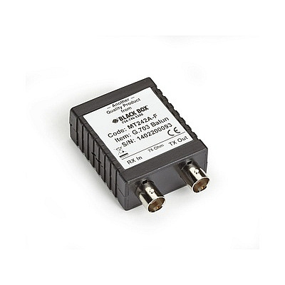 Black Box G.703 Balun - 75-120-ohm, 2.048 Mbps, Female, Gsa, Taa (MT242AF)