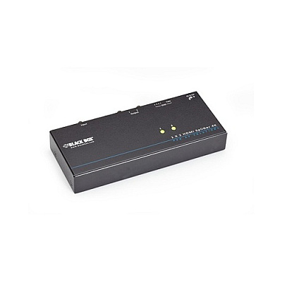 Black Box 4k Hdmi Splitter - 1 X 2, Gsa, Taa (VSPHDMI1X24K)