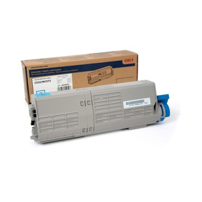 Oki C532 / Mc573 3k Cyan Toner (46490503)