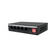 Amer Networks 5 Port Gig 4 Poe At With Range Extend (SG4P1TE)