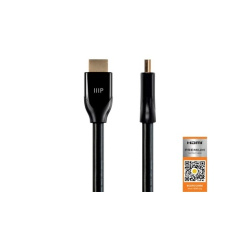 Monoprice High Speed Hdmi Cable_ Hdr_ 6ft - Black (15428)