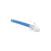 Enet Solutions Cat5e Blue 8in No Boot Patch Cable (C5EBLNB8INENC)