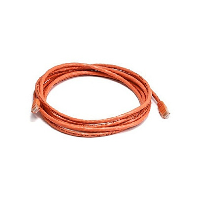 Monoprice Cat6 24awg Cable_ 10ft Orange (3439)