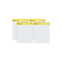 3M Easel Pad,grid Ruled White 25 In X 30 In (560 VAD 4PK)
