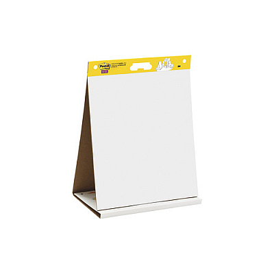3M Post It Super Sticky Tabletop Easel Pad 20in X 23in X .5in Single Pad (563R)