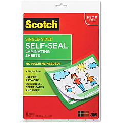 3M Single Sided Laminating Sheets (LS854SS10)