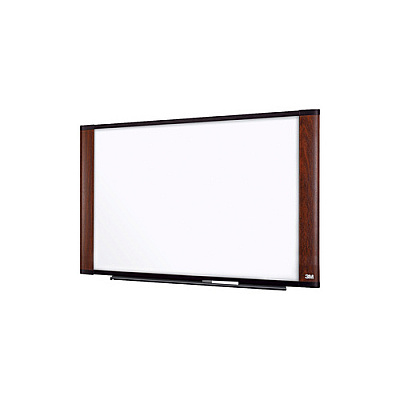 3M Melamine Dry Erase Board,mahogany Finish (M9648MY)