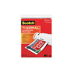 3M Thermal Pouches, Letter Size (TP385420)