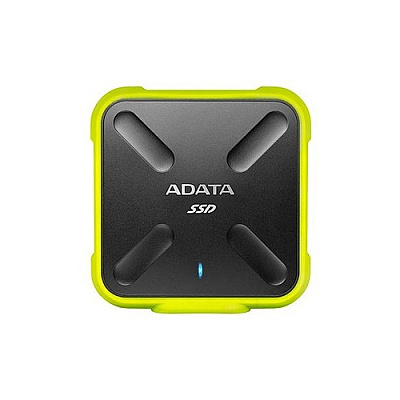 A-Data Adata Durable Ext Ssd Sd700 256gb Yellow (ASD700256GU3CYL)