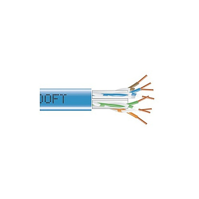 Black Box Cat6 550-mhz Solid Ethernet Bulk Cable - Unshielded (utp), Cmp Plenum, Gray, 1000-ft. (304.8-m) Pull-box, Gsa, Taa (EYN877BPB1000)