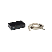 Black Box Desktop Kvm Switch - Dvi-d With Emulated Usb Keyboard/mouse, 2-port, Gsa, Taa (KV9612AK)