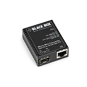 Black Box Gigabit Ethernet (1000-mbps) Media Converter - 10/100/1000-mbps Copper To 1000-mbps Fiber Sfp, Gsa, Taa (LMC4000A)