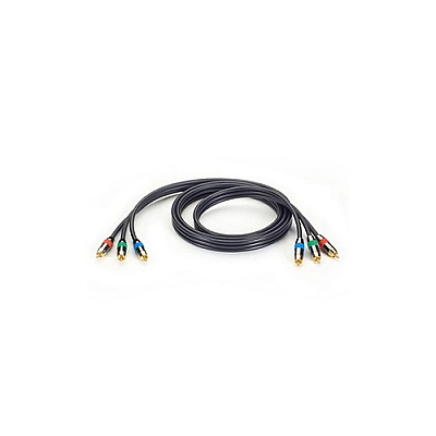 Black Box Component Video Cable - (3) Rca On Each End, 12-ft. (3.7-m), Gsa, Taa (VCB3RCA0012)