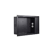 Chief Manufacturing In-wall Small Blk - W/ Surgex 1 Outlet (PAC525FBP2)