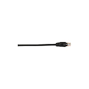 Black Box Cat6 250-mhz Molded Snagless Stranded Ethernet Patch Cable-unshielded(utp),cm Pvc(rj45 M/m),black,1-ft.(0.3-m),10-pack (CAT6PC001BK10)