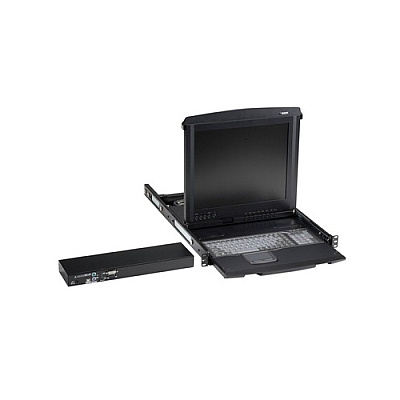 Black Box 19" Lcd Console Drawer With 1-port Kvm Switch, Gsa, Taa (KVT419A1UVR3)