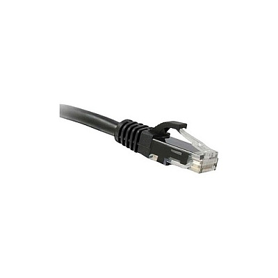 Enet Solutions Cat6 Black 12ft Molded Boot Patch Cbl (C6BK12ENC)