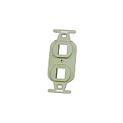 Leviton Elec White 2 Port Keystone 106-type Fram (KS106S213)