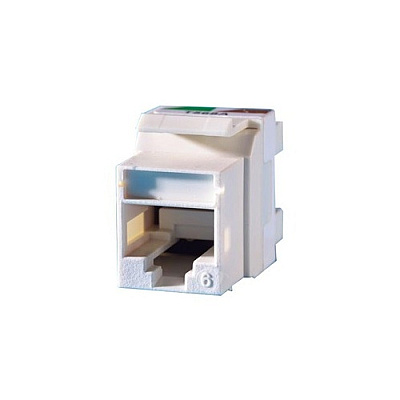 Leviton Keystn,tchoice C6 Jack Green (KS6A45)