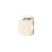 Leviton Cloud White Blank Keystone (KSB1088)