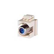 Leviton Fog White Keystone F-conn 75 Ohm (KSFCNR)