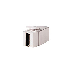 Leviton Fog White Hdmi Keystone, Feed-thru (KSHDMI)