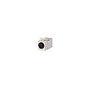Leviton Cloud White S-video Feed-thru Keystone (KSSVIDC88)