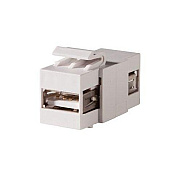 Leviton Fog White Usb A-a Feed-thru Keystone (KSUSBAA)