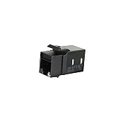 Leviton Black Cat6 Keystone Jack Lacing Cap (KT2J600)