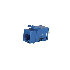 Leviton Blue Cat6 Keystone Jack Lacing Cap (KT2J636)