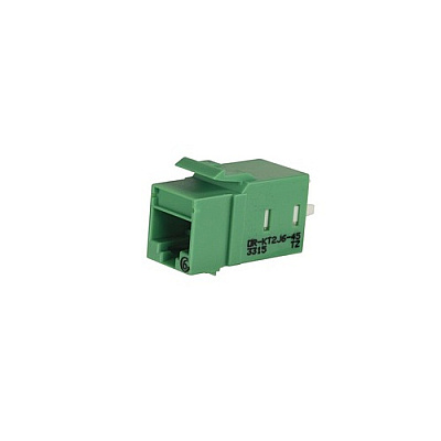 Leviton Green Cat6 Keystone Jack Lacing Cap (KT2J645)