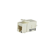 Leviton White Cat6 Keystone Jack Lacing Cap (KT2J688)