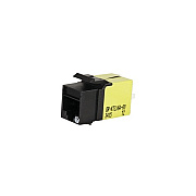 Leviton Black Cat6a Keystone Jack Lacing Cap (KT2J6A00)