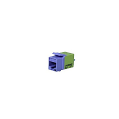 Leviton Black Cat6a Keystone Jack Lacing Cap (KT2J6A27)