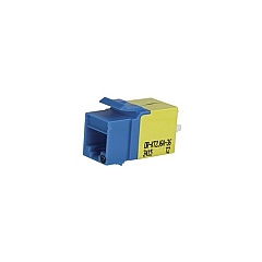 Leviton Blue Cat6a Keystone Jack Lacing Cap (KT2J6A36)