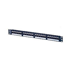 Leviton 24port,cat6 Techchoice,flat 1ru Panel (SP6U24)