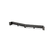 Leviton Angled Cat5e Patch Panel 24 Port (SPA5EU24)